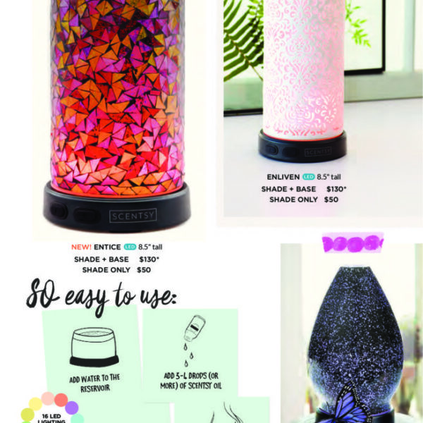 BRANCH CORD-CONCEALING WARMER SCENTSY STAND