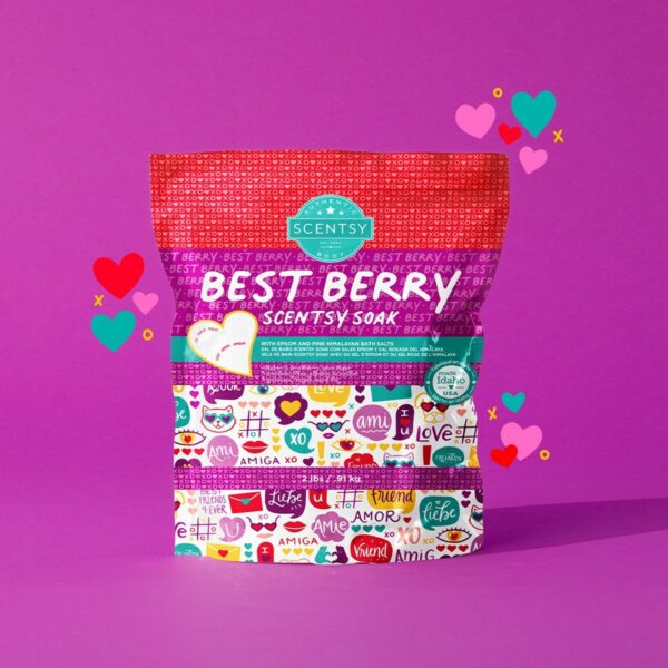 BEST BERRY SCENTSY SOAK VALENTINES